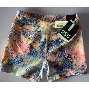 Girls DSG Momentum Mid Rise White Shorts